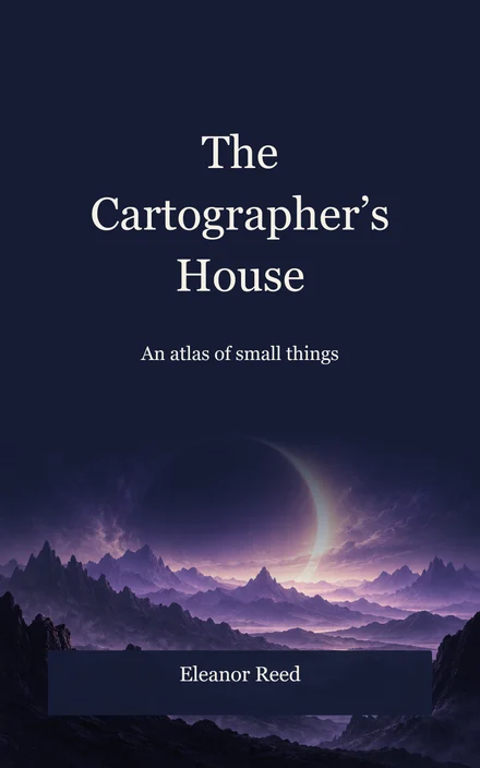 Violet Orbit cover design rendered in FolioSmith