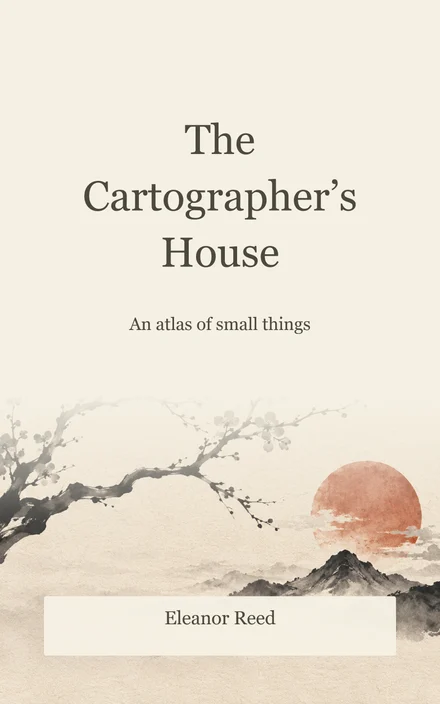 Quiet Ink cover design rendered in FolioSmith